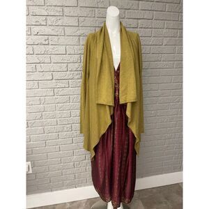 Cyrus Hi-Low Open Front Cardigan Size M